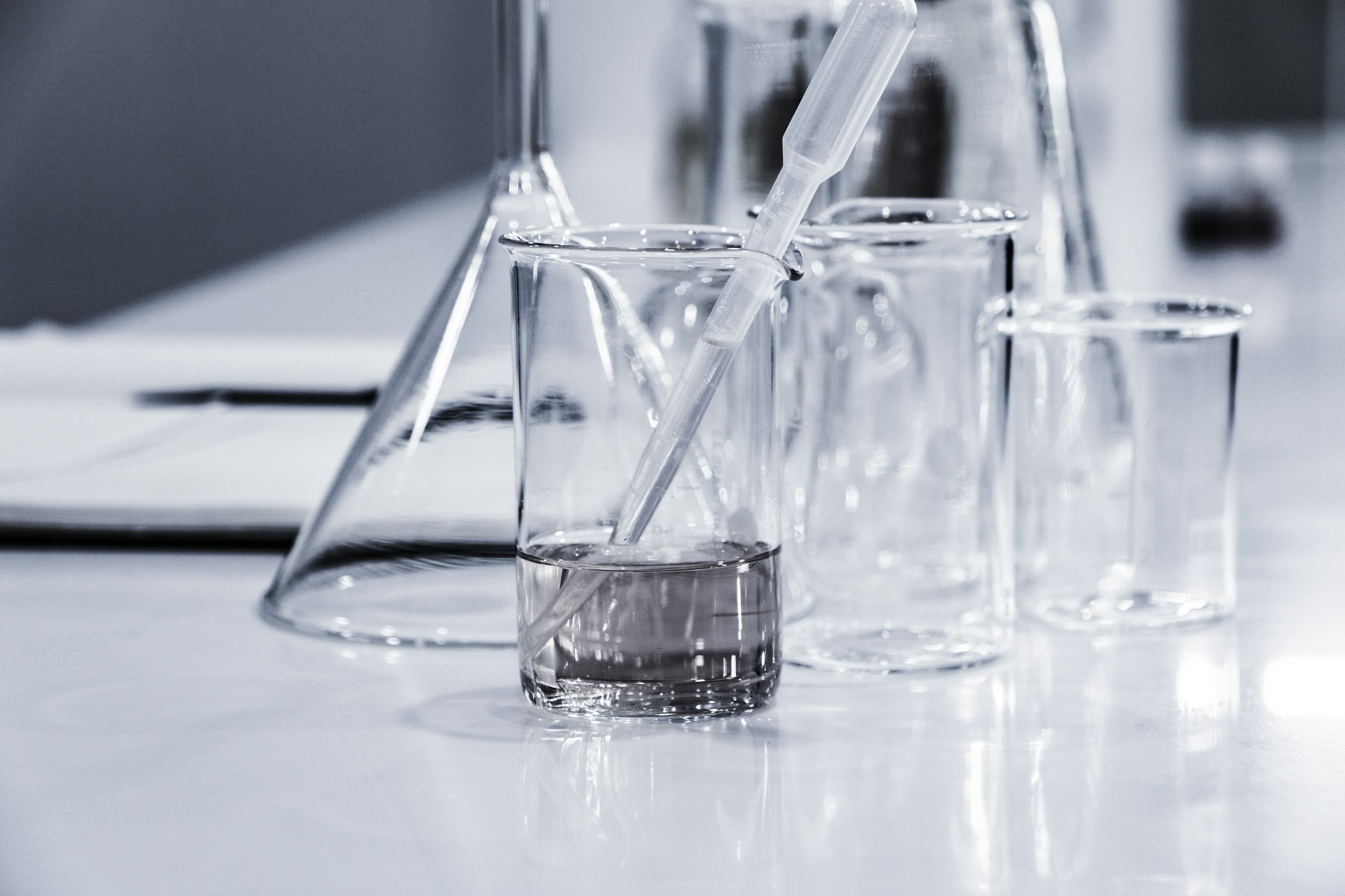 Quality control inspection of a chemical sample